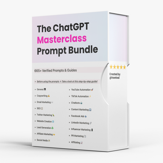 Best ChatGPT Prompts - Prompt Bundle